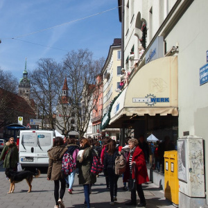 Promenade dans les rues de Munich