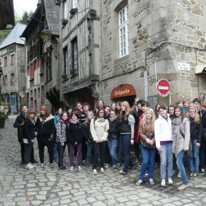 Les élèves bavarois visitent Dinan