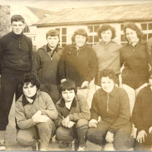 L'équipe cadette de handball 1960-61